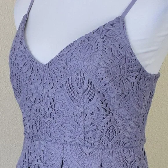 Gianni Bini Abigail Lace Crochet Midi Dress - 4 - Picture 3 of 9